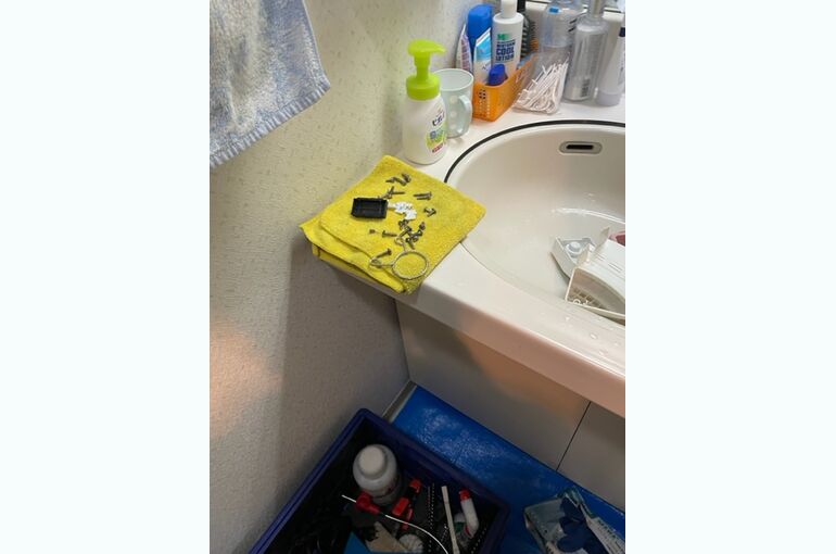 2022年　佐藤邸　川崎区渡田洗濯機洗浄ビートウォッシュ⑥