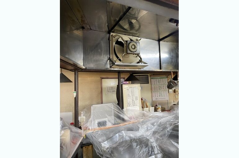 2023年1月　幸来ラーメンエアコン分解洗浄・換気扇　藤ビル⑩