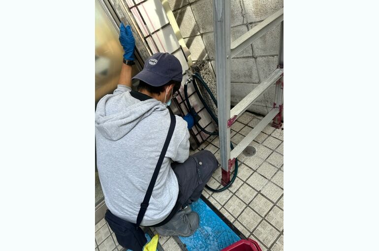 2023年11月　千駄ヶ谷　錆取り⑨