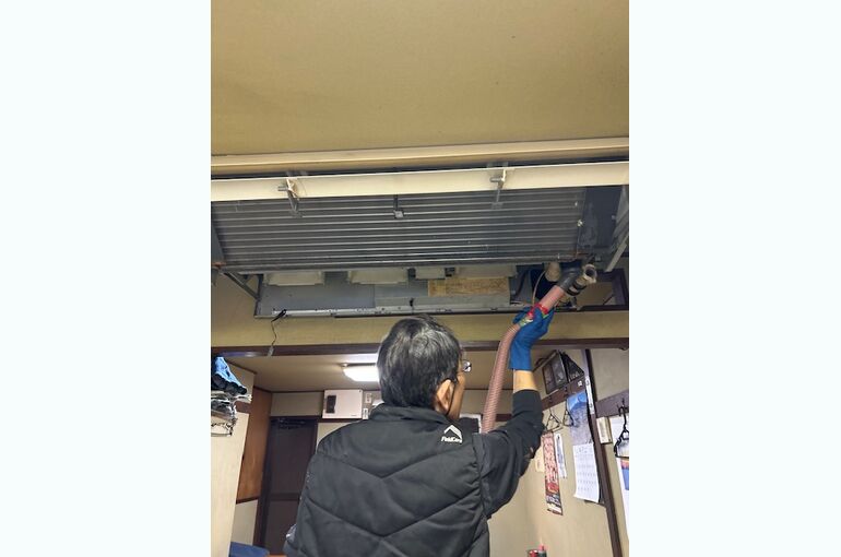 2024年1月かみやエアコン分解洗浄⑤