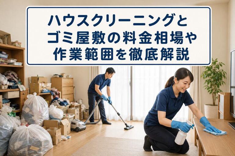 ハウスクリーニング ゴミ屋敷