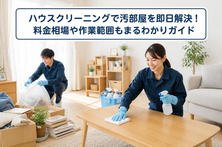 ハウスクリーニング 汚部屋
