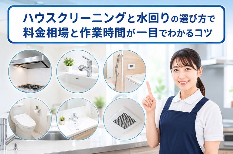 ハウスクリーニング 水回り
