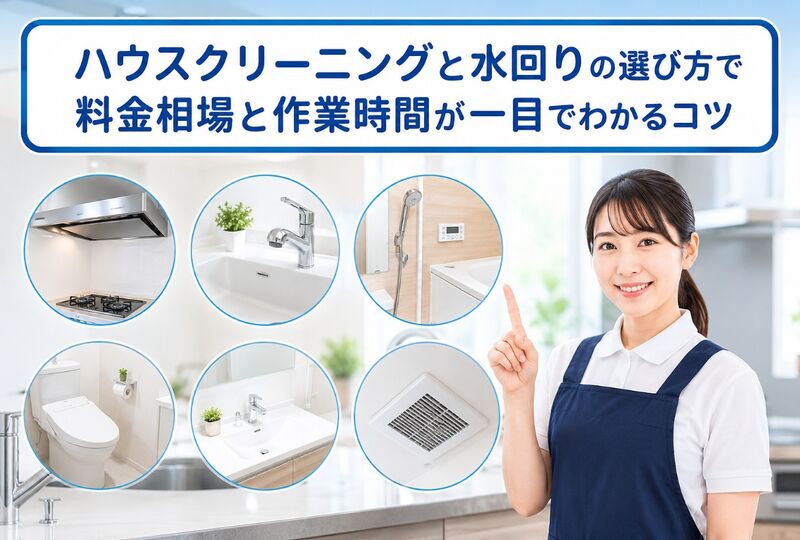 ハウスクリーニング 水回り